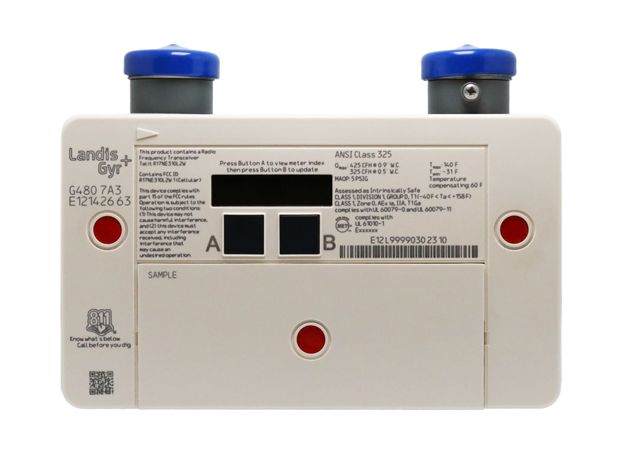 Compteur de gaz intelligent ultrasonique G480